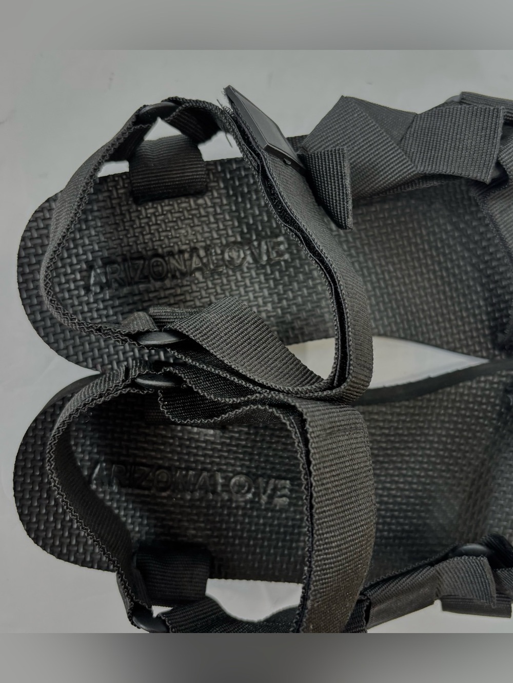 NEW Arizona Love Womens 7.5 Black Ankle Strap Slingbacks Outdoor Hiking Sandals - Picture 11 of 15